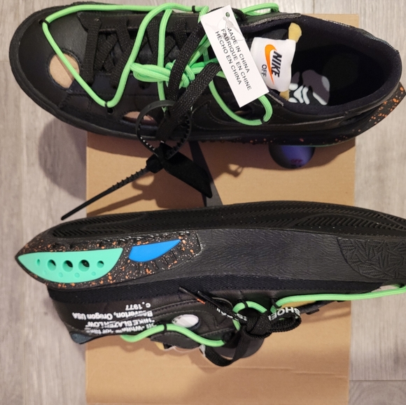 Nike x Off-White Blazer Low 77 \'Electro Green\'